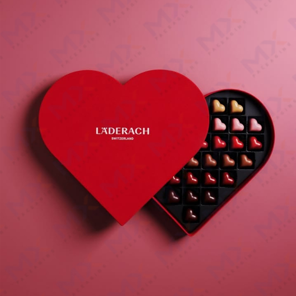 Valentines Chocolate Heart Boxes - view 2